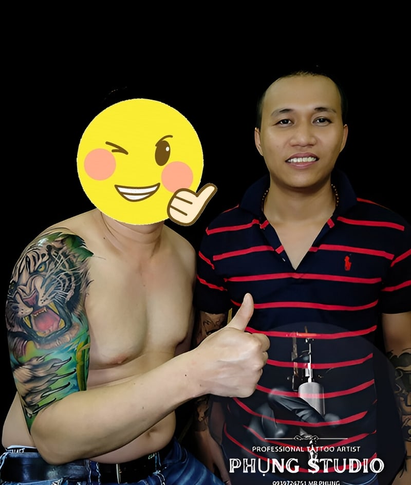 Hinh xăm cọp